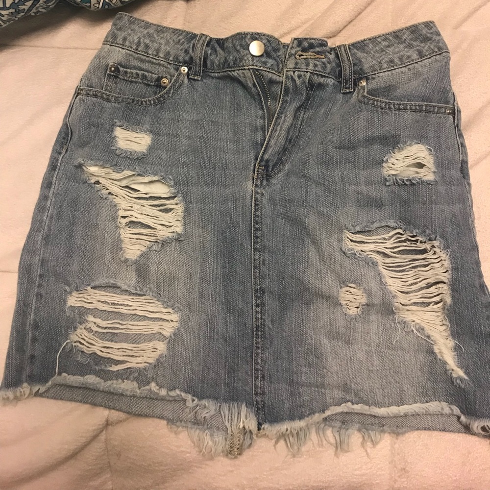 Adorable jean skirt
